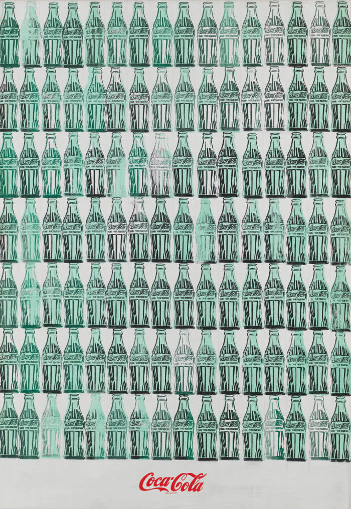 Andy Warhol - Green Coca-Cola Bottles 1962; Courtesy of the Tate Modern
