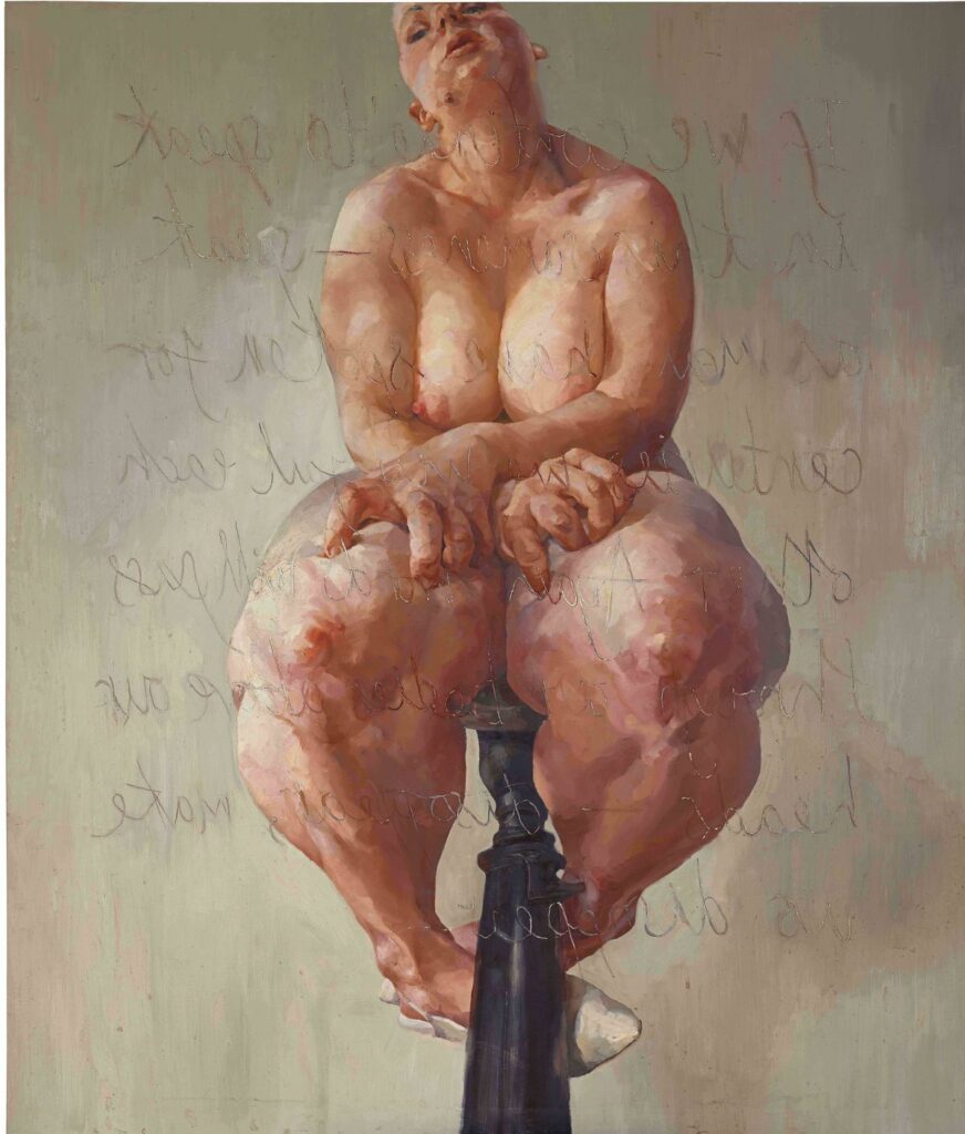 Jenny Saville, Propped