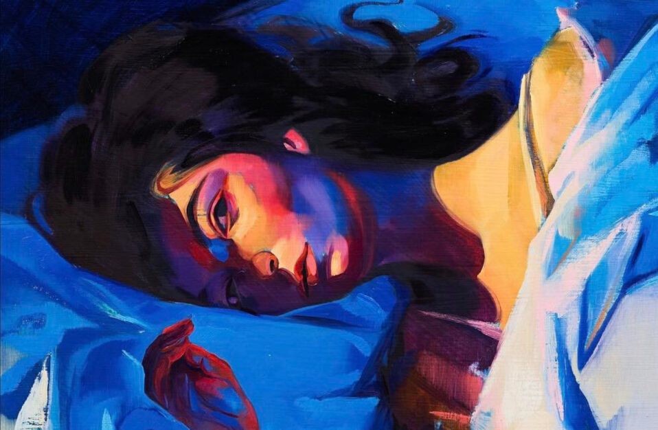 the cover of lorde's 'melodrama'