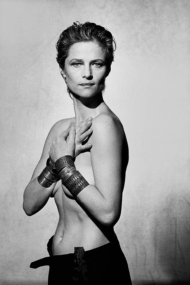 Charlotte Rampling, Paris, 1987 © Peter Lindbergh