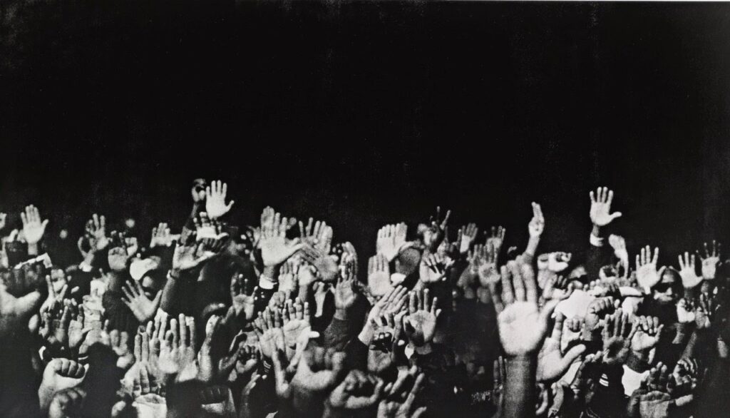 Glenn Ligon Hands