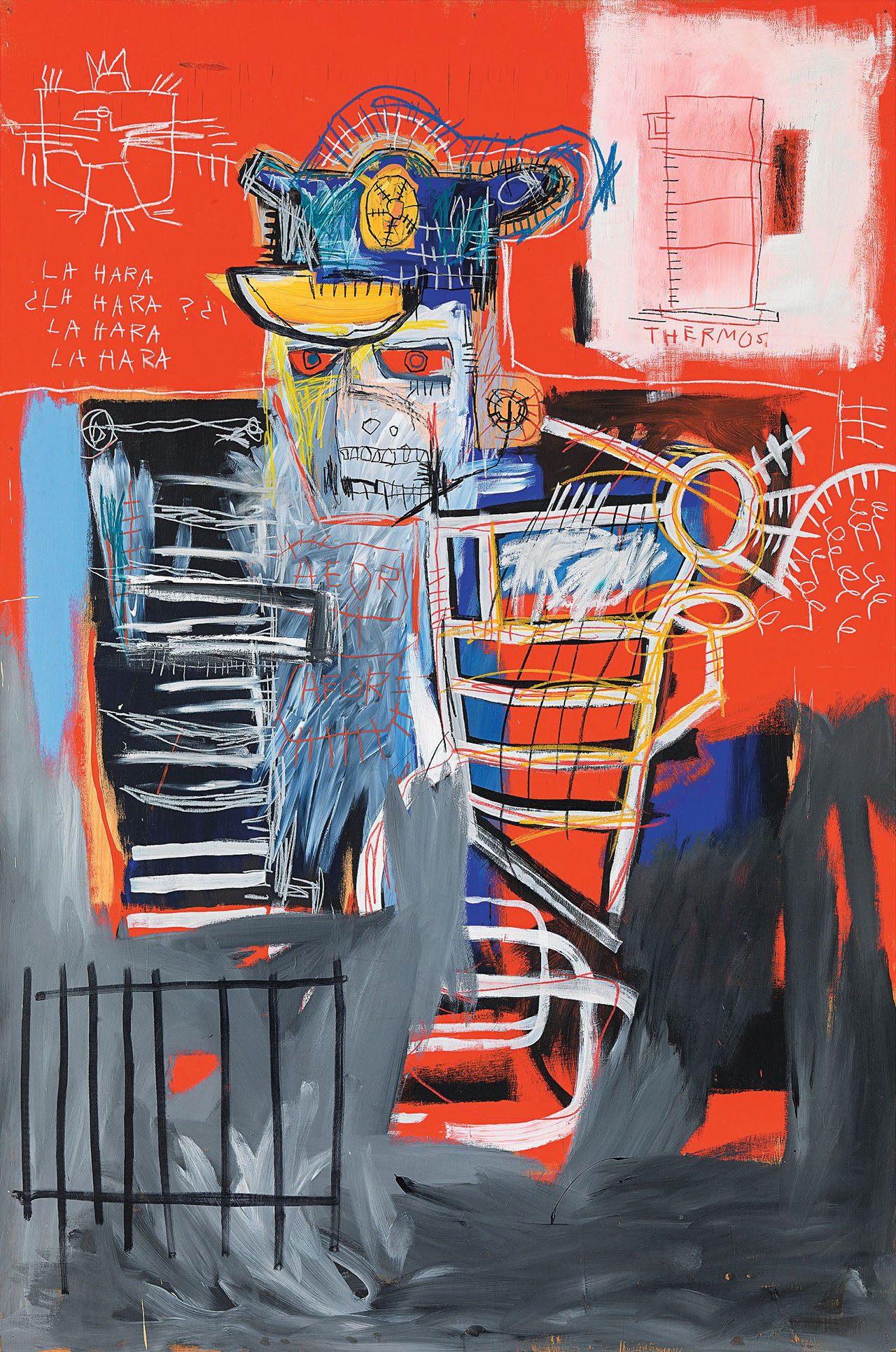 jean Michel Basquiat's la Hara 1981