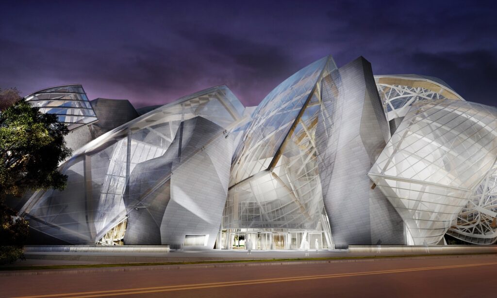 louis vuitton by frank gehry