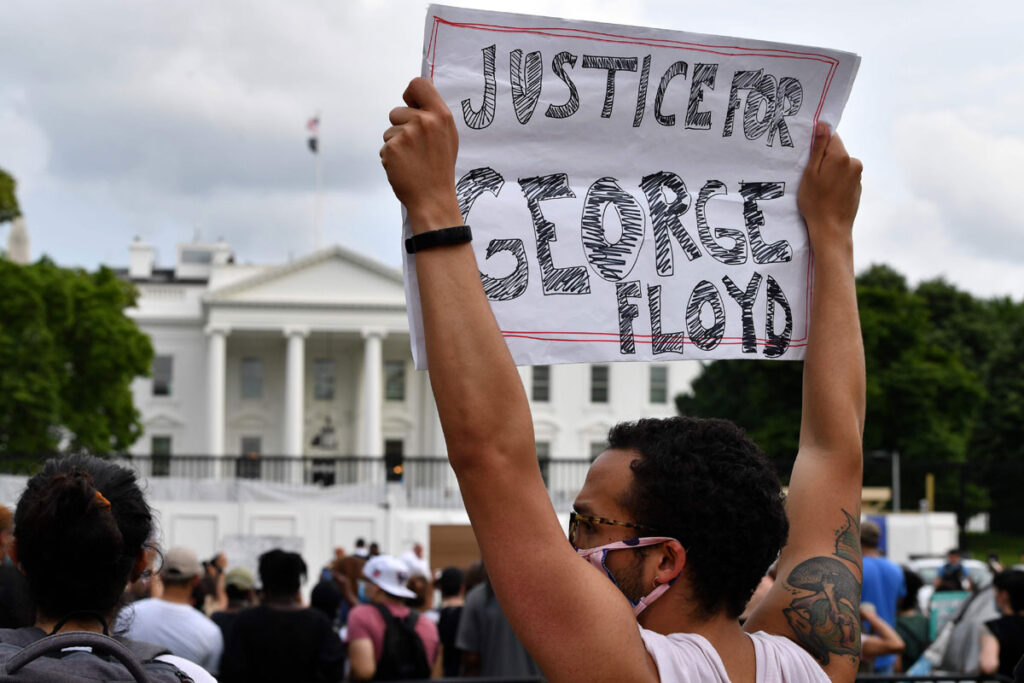 Justice For George Floyd at the White House