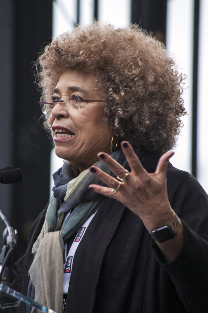 Angela Davis at the Women’s March Washington D.C., 2017