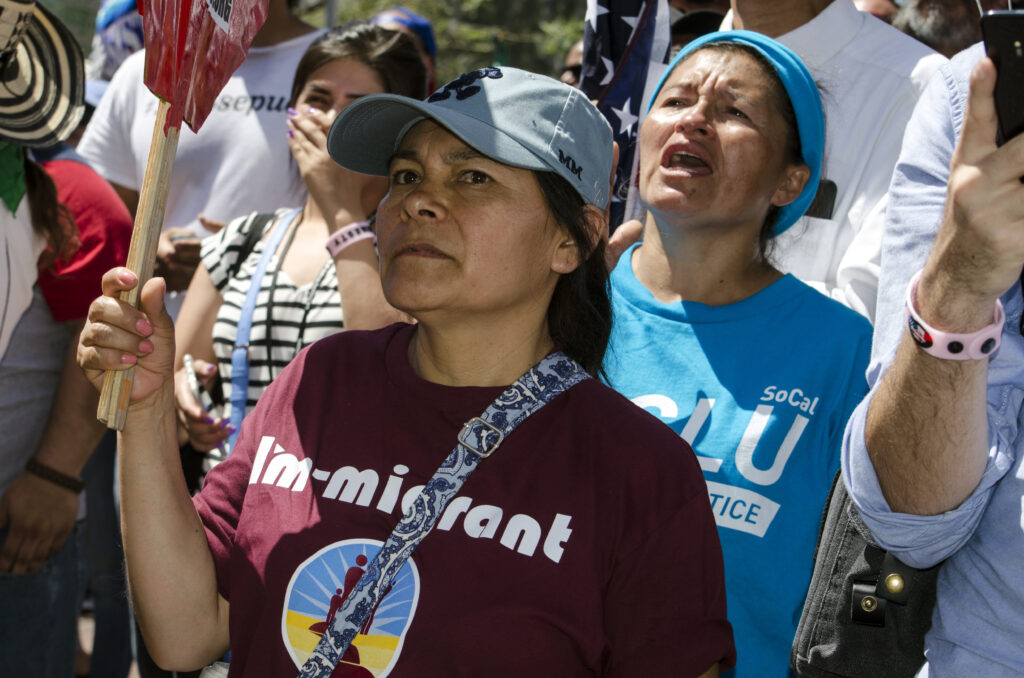 I Am Migrant, Stop Ice Protest, Los Angeles, 2017