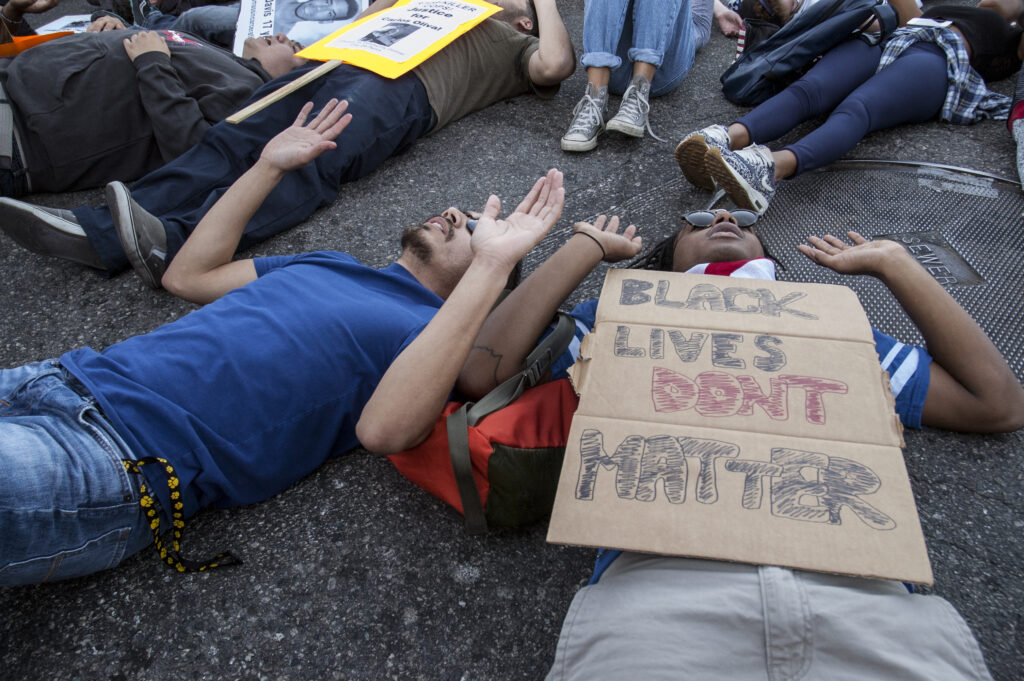 Black Lives Matter Lie-In, Los Angeles, Ca 2016