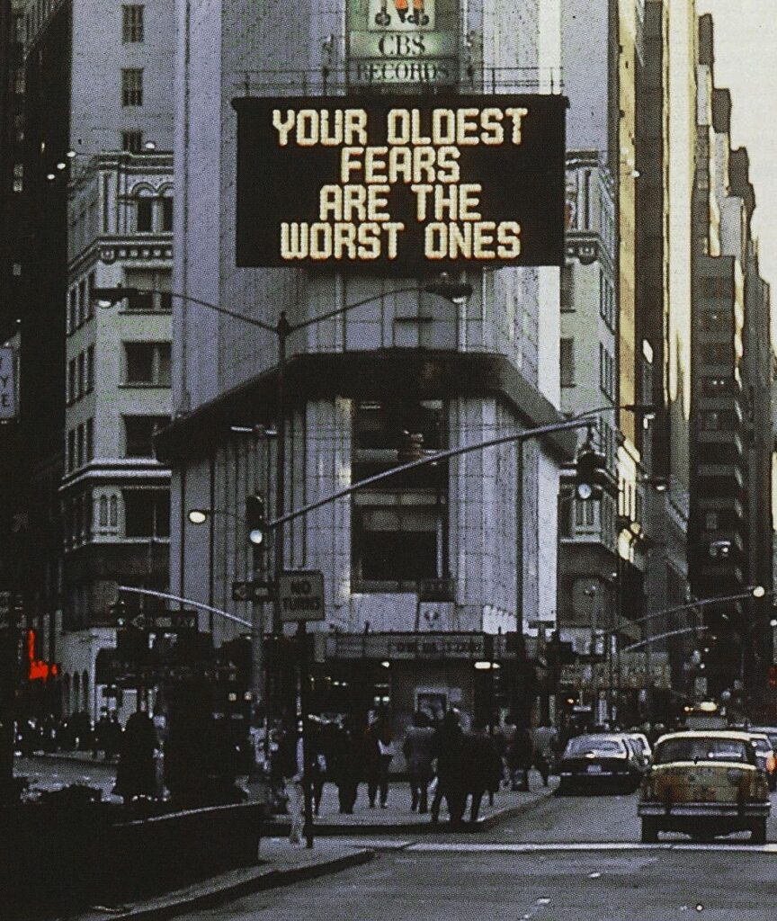 Truisms Times Square, Jenny Holzer, 1986