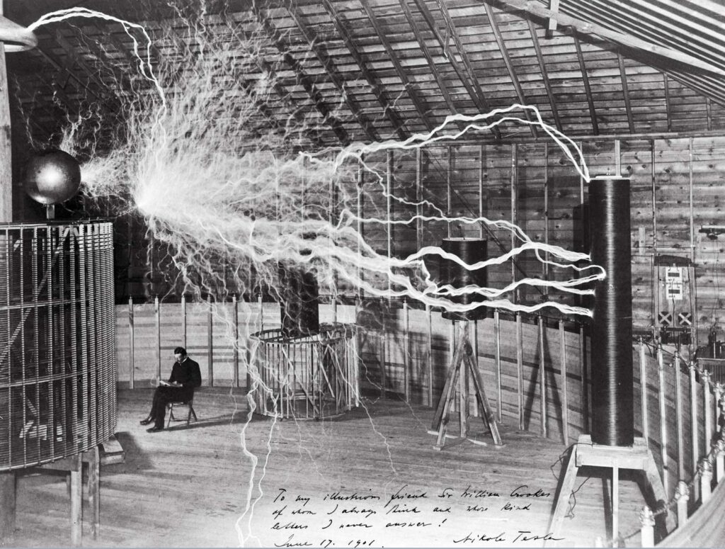 nikola tesla's laboratory