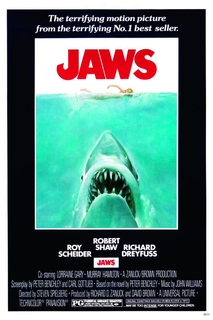 <strong>Jaws, 1975, 100 Posters</strong>
