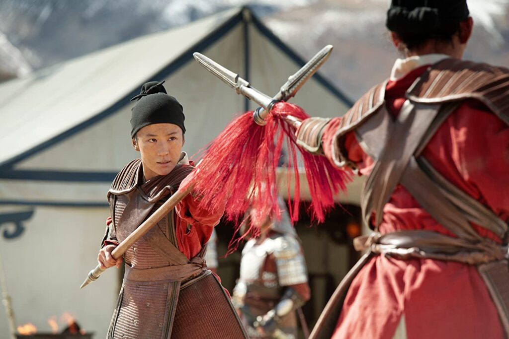 a scene from mulan