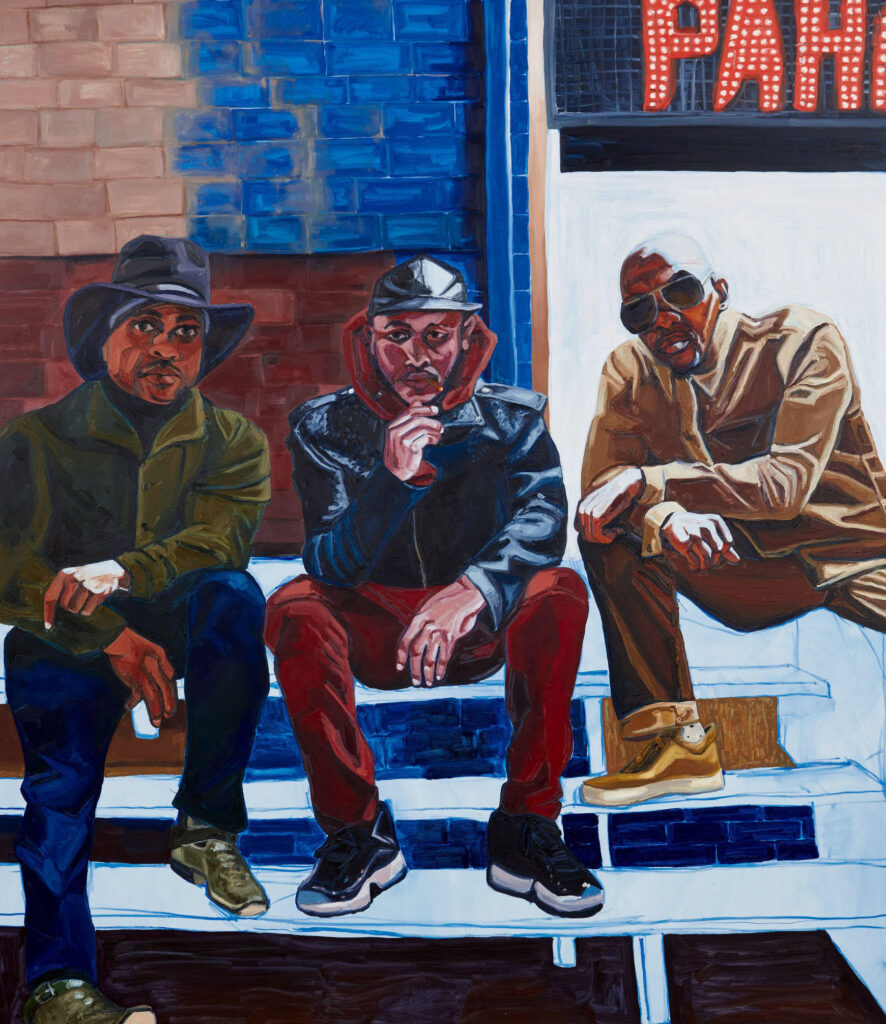 Jordan Casteel, Cowboy E, Sean Cross and Og jabar, 2017
