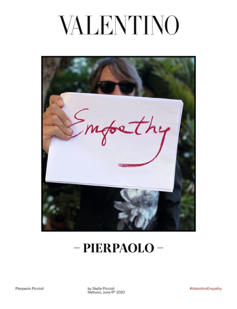 Pierpalo, Valentino's Empathy campaign