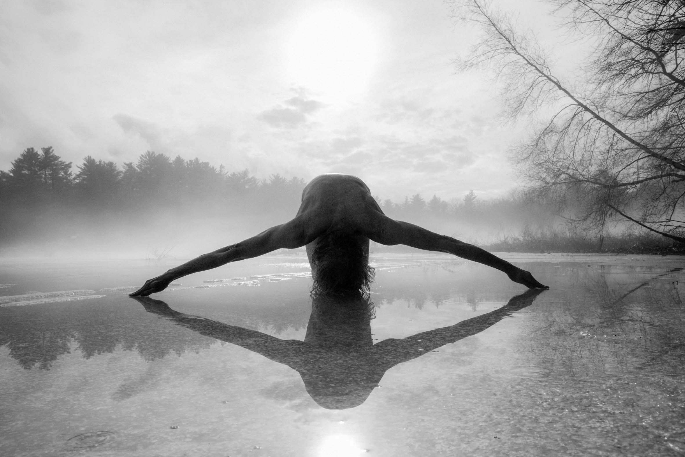 Mouth of the River, Fosters Pond, 2014 © Arno Rafael Minkkinen