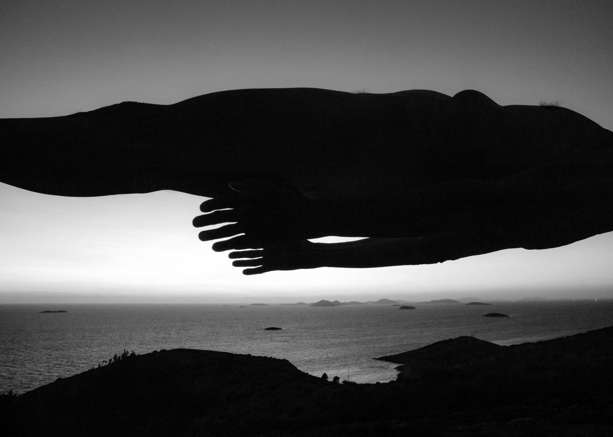 Gravity Sleeps, Žirje on the Adriatic, Croatia, 2016 © Arno Rafael Minkkinen