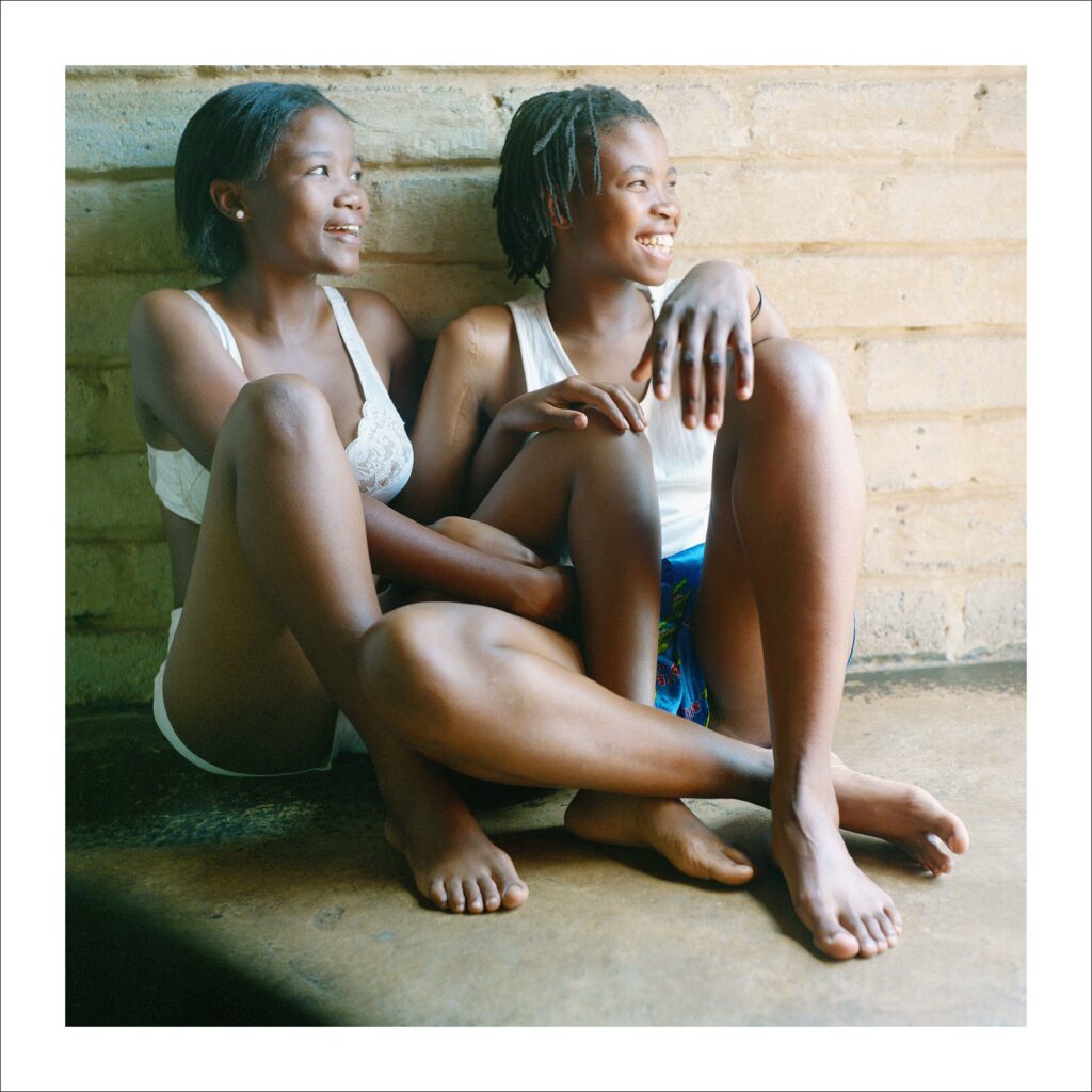 <strong>Zanele Muholi (b.1972) Katlego Mashiloane and Nosipho Lavuta, Ext. 2, Lakeside, Johannesburg 2007 Photograph, inkjet on paper 765 x 765 mm Courtesy of the Artist and Stevenson, Cape Town/Johannesburg and Yancey Richardson, New York © Zanele Muholi</strong>