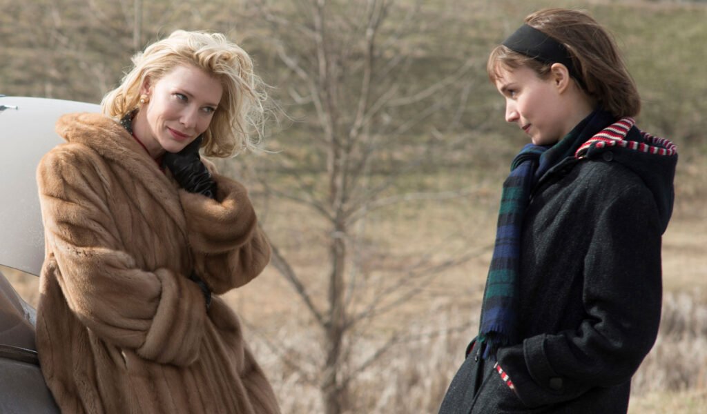 Cate Blanchett and Rooney Mara in Carol