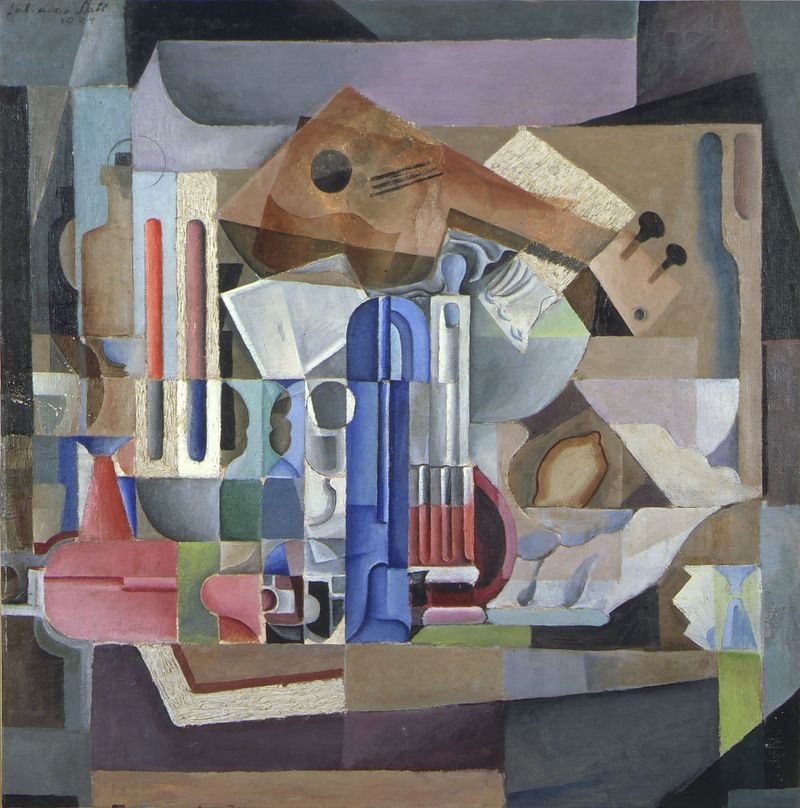 Purist Still Life, Dali, 1924