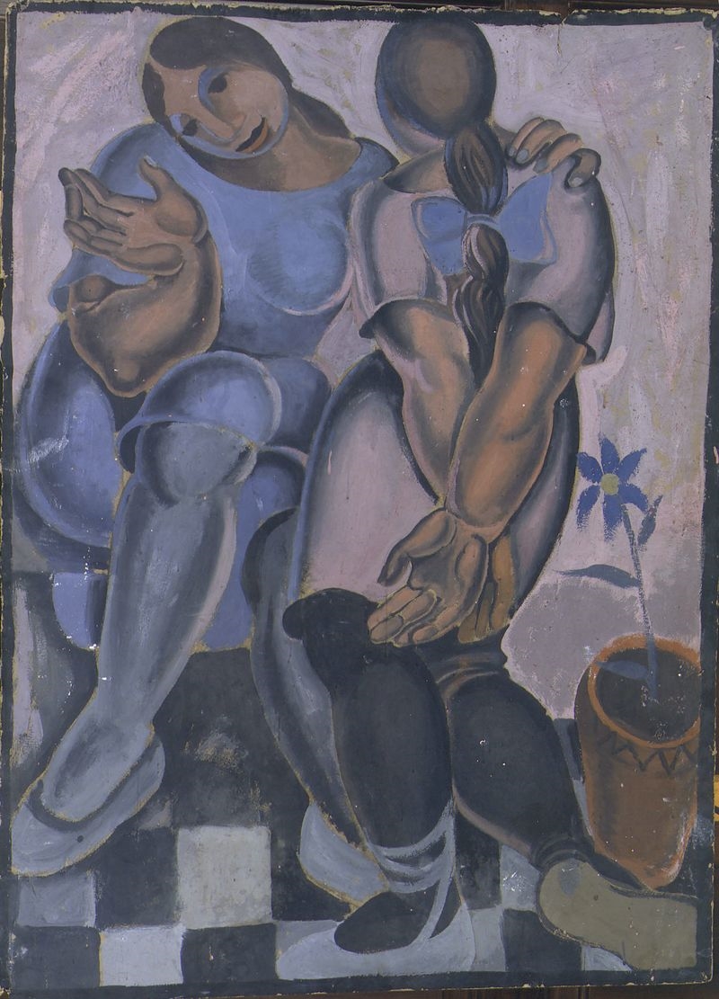Two Girls, Dali, 1922