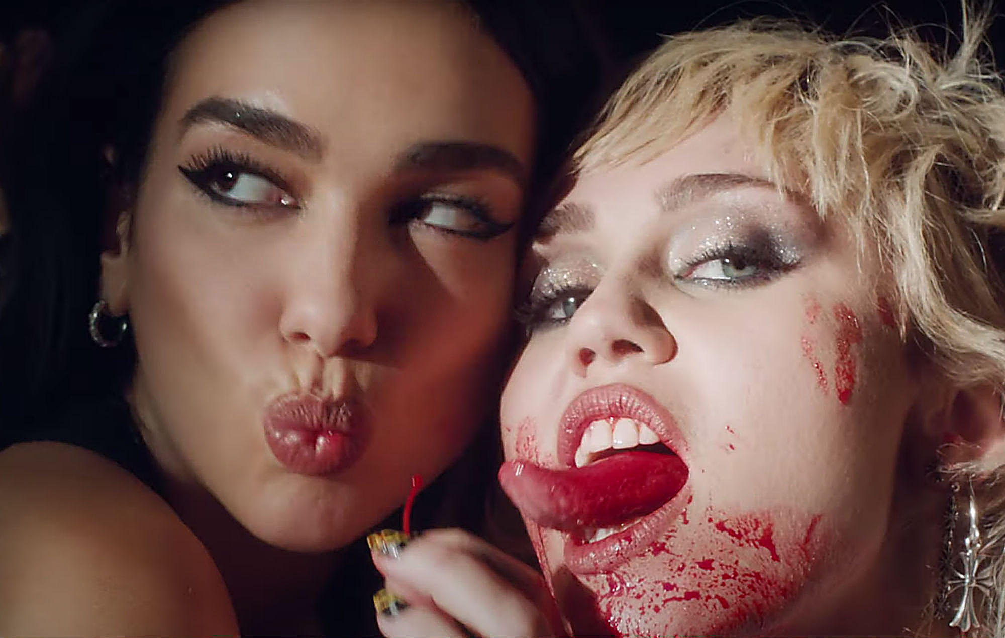 miley cyrus dua lipa