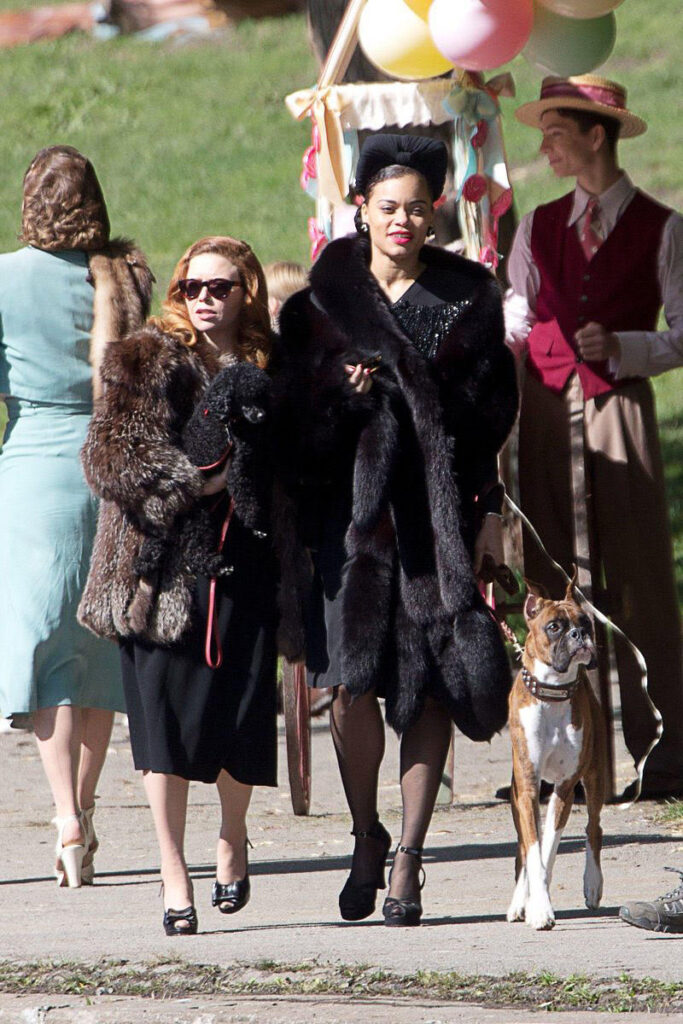 Natasha Lyonne and Billie Holiday in The United States vs. Billie Holiday