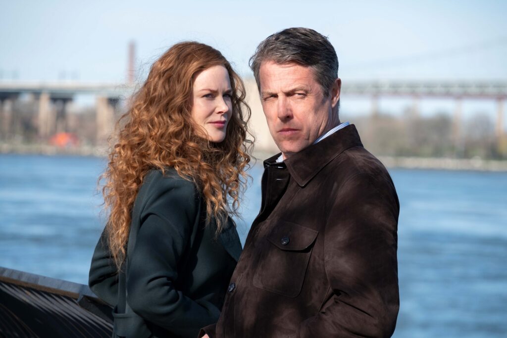 Nicole Kidman and Hugh Grant in The Undoing