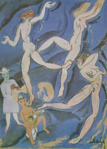 satirical composition By dali 1923