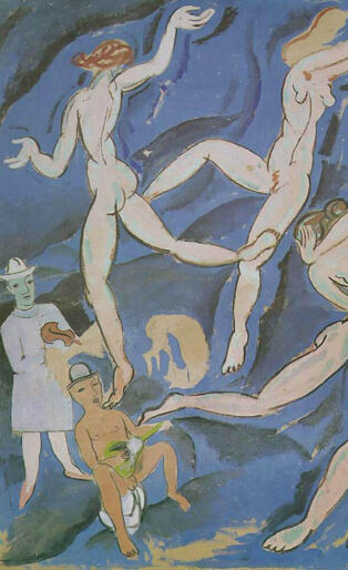 satirical composition By dali 1923