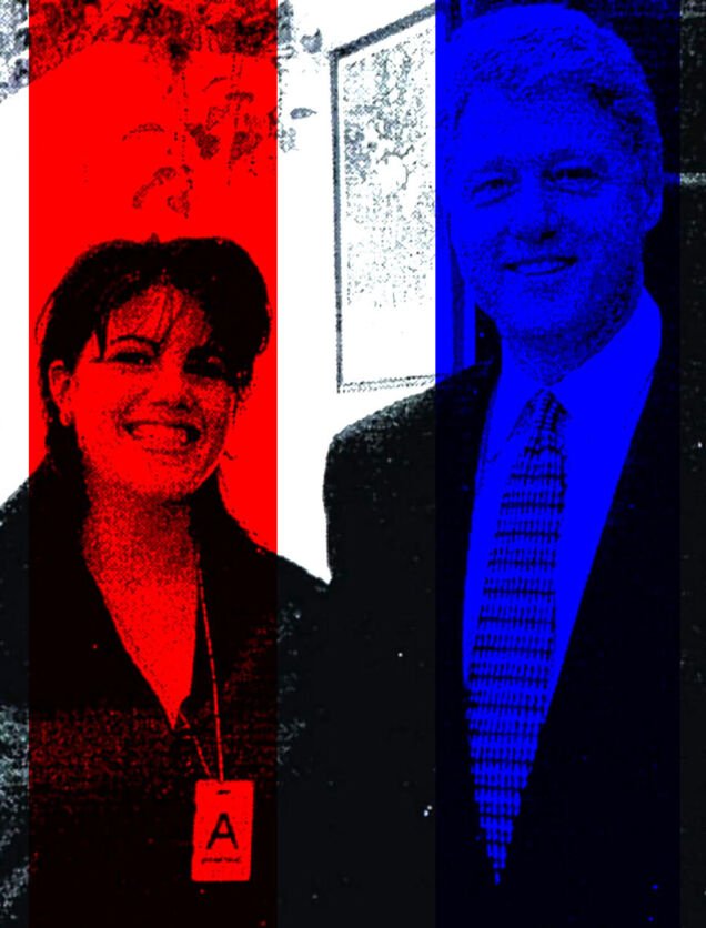 monica lewinsky and bill clinton