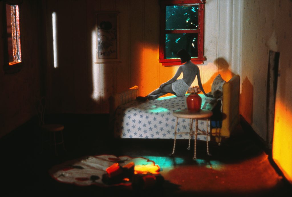 Laurie Simmons Study for Long House Red Shoes, 2003