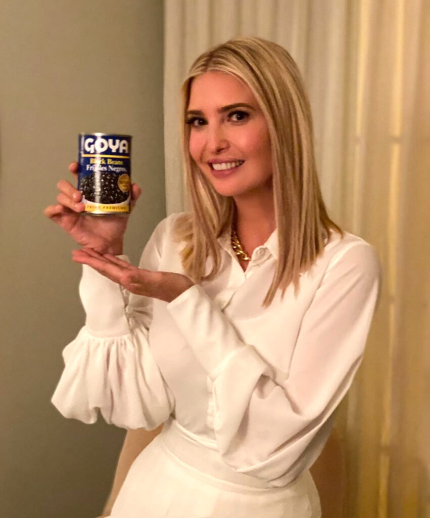 Ivanka Trump for Goya