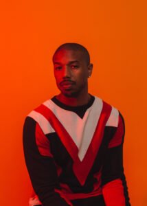 michael b jordan portrait