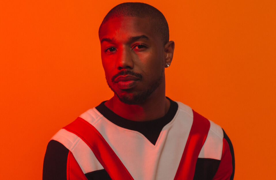 michael b jordan portrait
