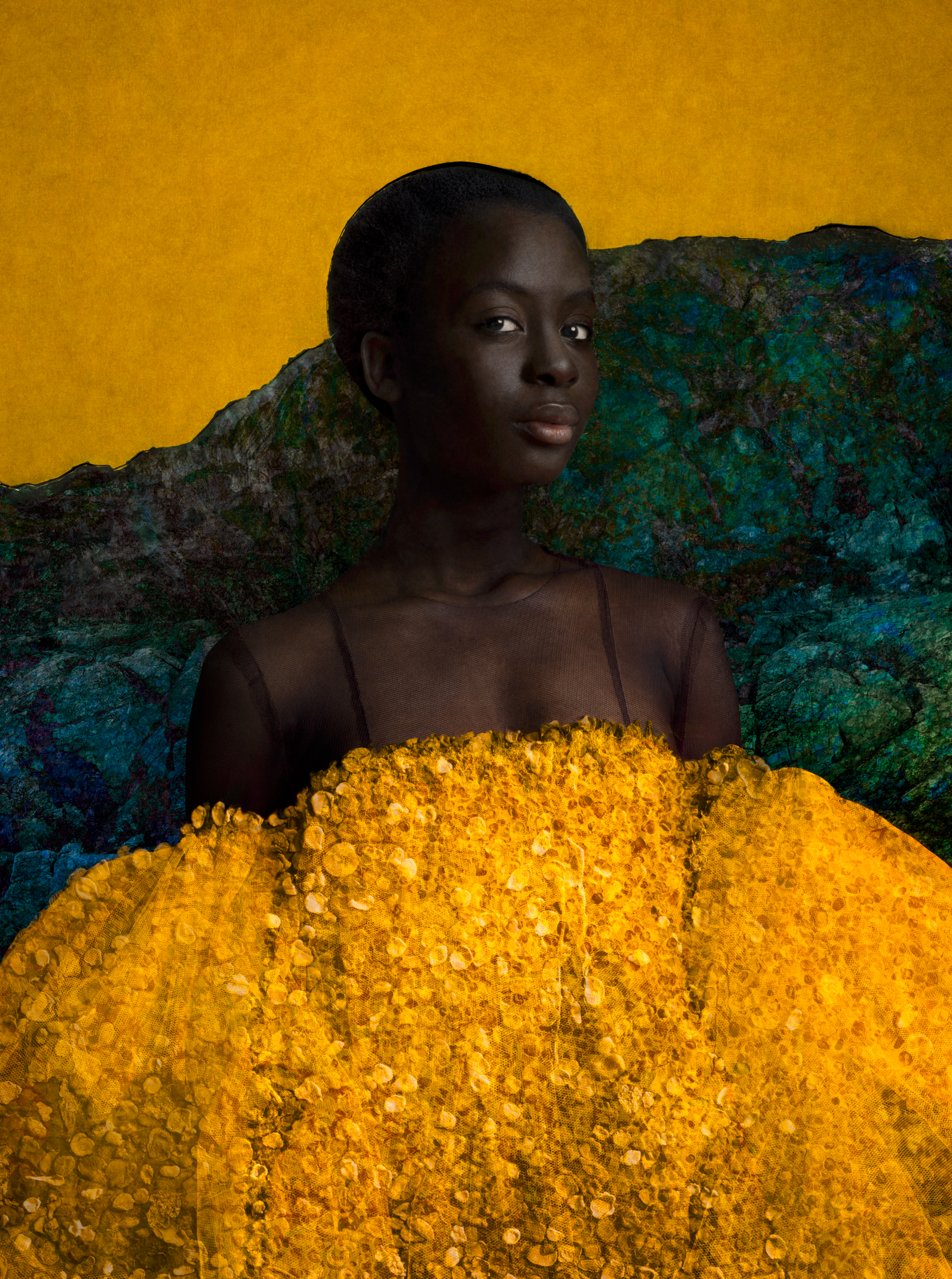 Cooper & Gorfer - Yellow Roseline, 2020 © Cooper & Gorfer. On view at Fotografiska New York.