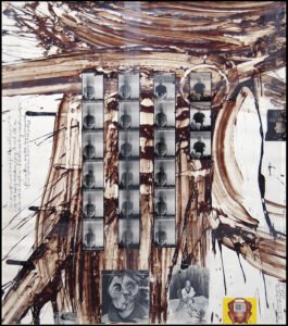 Peter Beard, Ode to Eadweard Muybridge with Francis Bacon, 1972/2005 © The Estate of Peter Beard