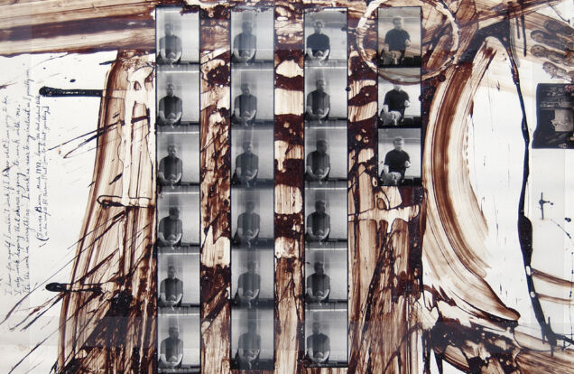 Peter Beard, Ode to Eadweard Muybridge with Francis Bacon, 1972/2005 © The Estate of Peter Beard