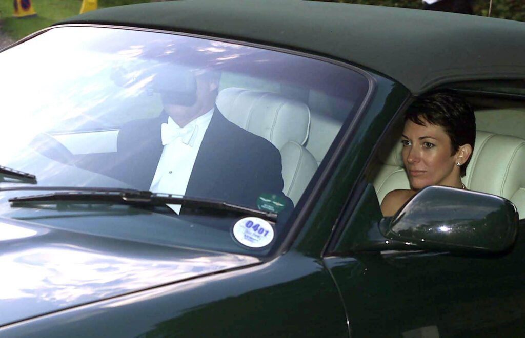 Ghislaine Maxwell with Prince Andrew