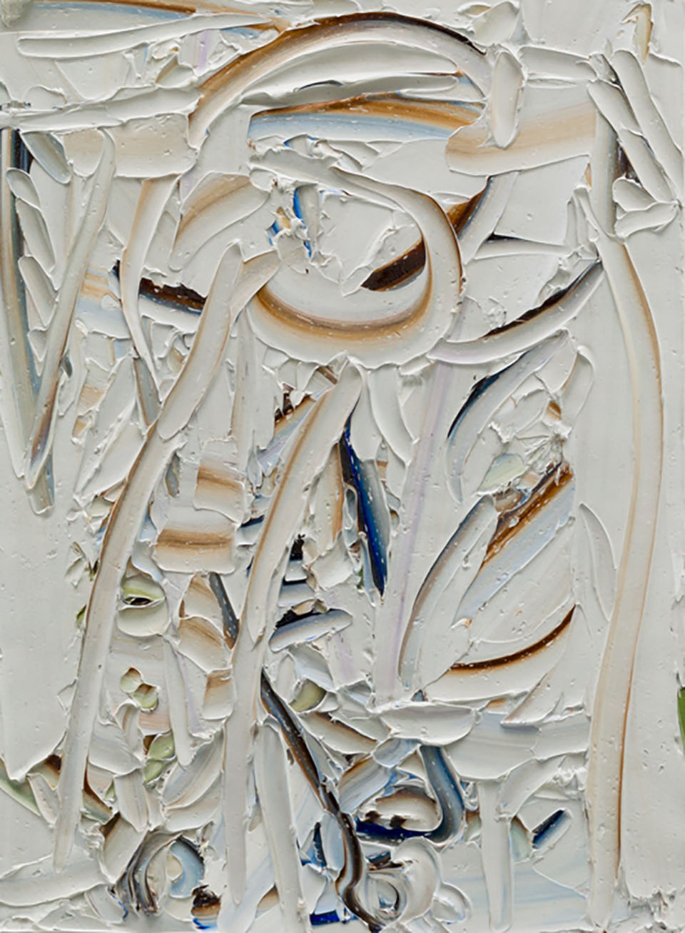 Liat Yossifor, Soldier, 2020. Oil on paper. 12 1/4" x 9" / 31 x 23 cm. Courtesy of Patron Gallery