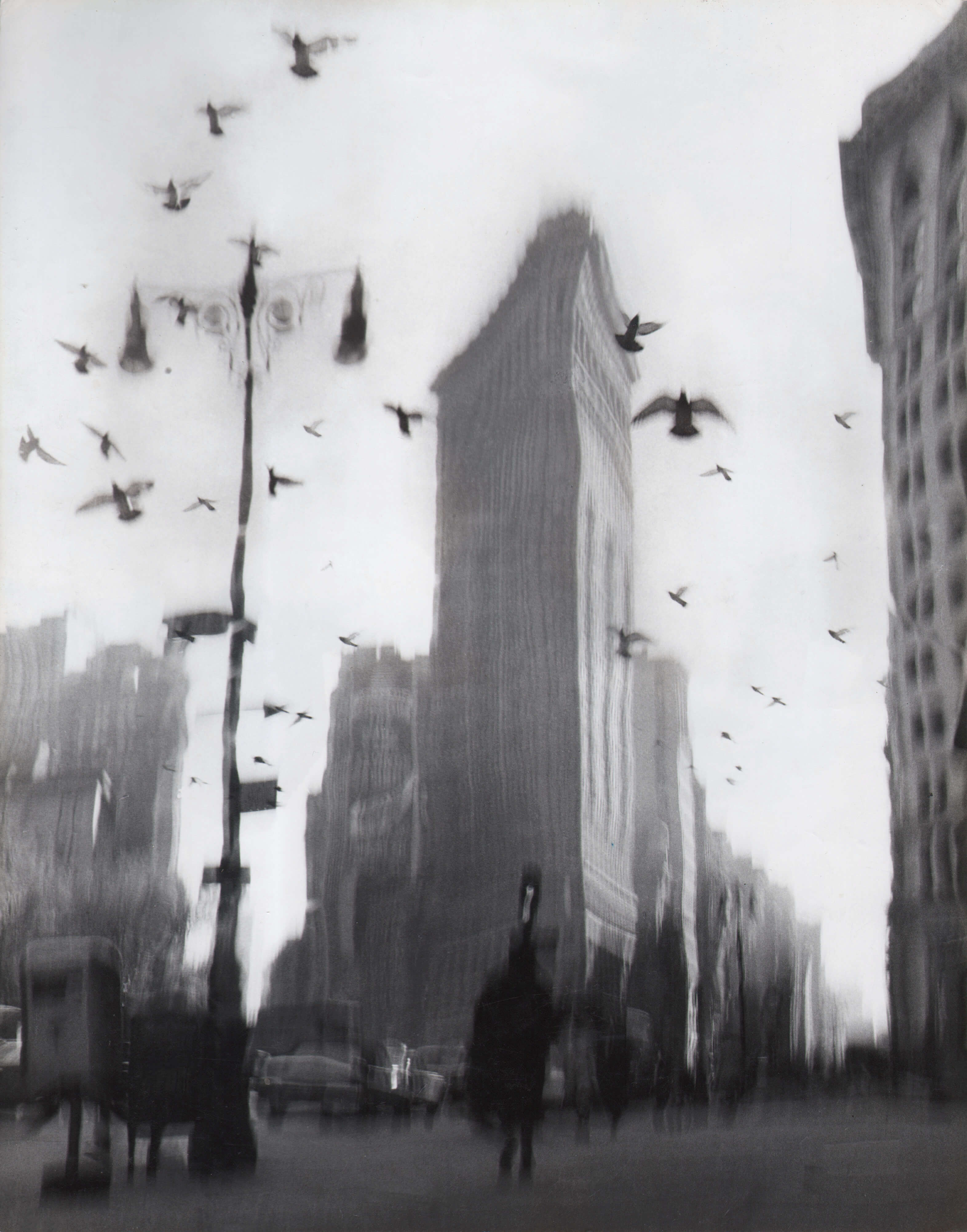 Flatiron Building. Ca. 1958. Gelatin silver print.