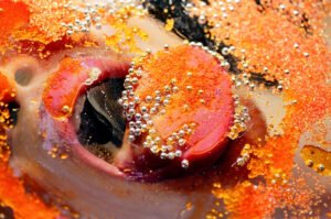 Green Pink Caviar (video still), 2009, HD Digital Video, Running Time: 7:45 minutes. Courtesy of the artist and Salon 94, NY. © Marilyn Minter
