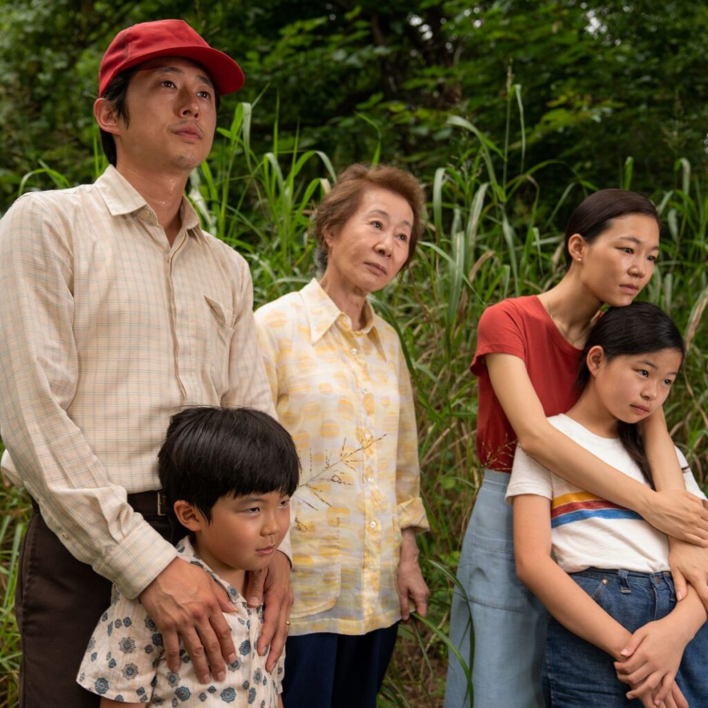 The cast of Minari