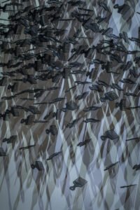 Anthony Olubunmi Akinbola: Magic City installation view at the John Michael Kohler Arts Center, 2021. Photo courtesy of John Michael Kohler Arts Center.