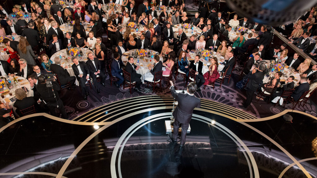 Jimmy Fallon hosting the Golden Globes