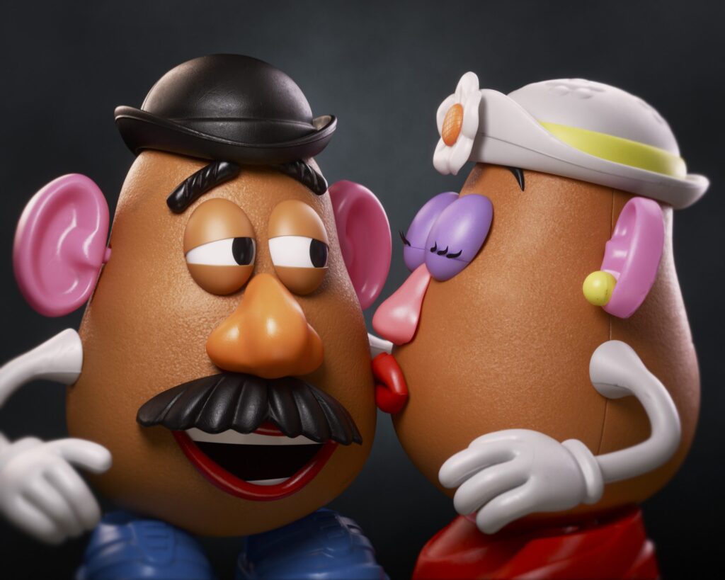 Mr. & Mrs. Potato Head forever!