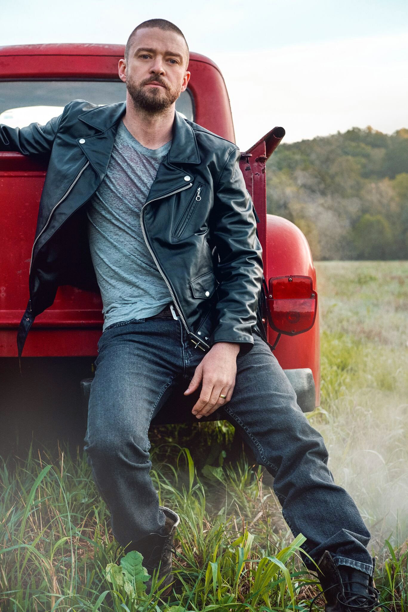 justin timberlake wearing william rast