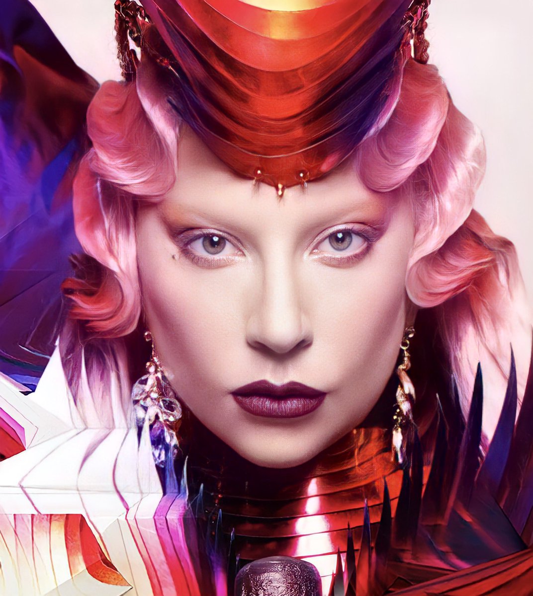 Lady Gaga for Dom Perignon by Nick Knight