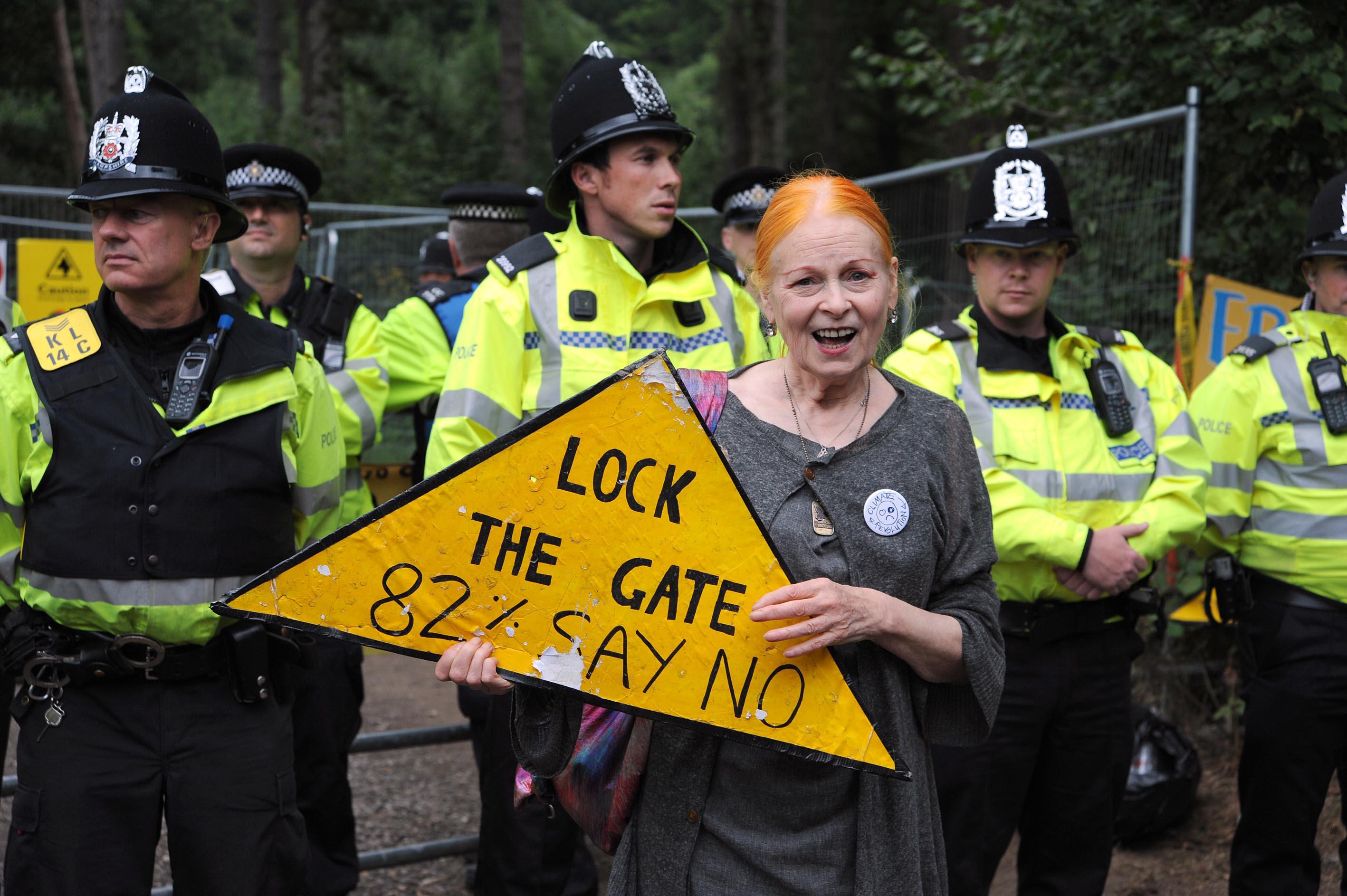 Activist Vivienne Westwood