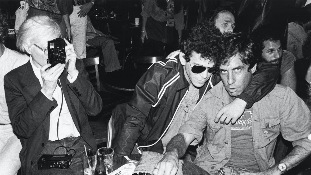 Andy Warhol, Lou Reed and Danny Fields