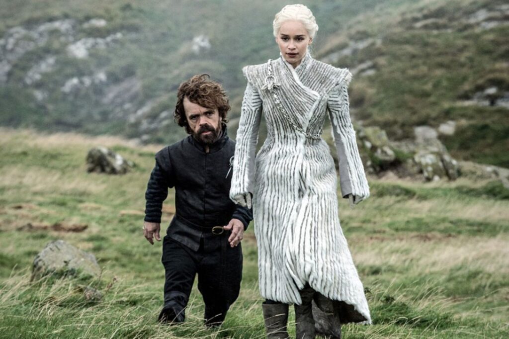 Game of Thrones - Peter Dinklage and Emilia Clarke