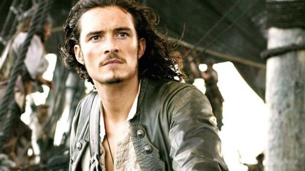 Orlando Bloom in Pirates of the Caribbean